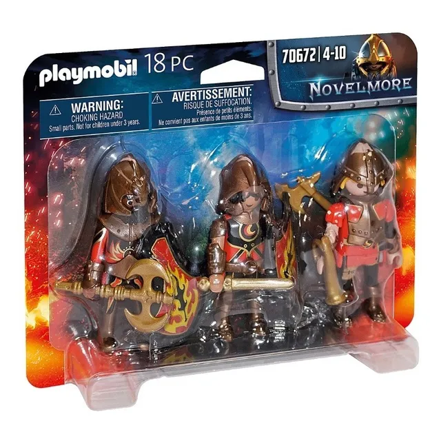 Figuras Armables Playmobil Novelmore 3 Bandidos De Burnham