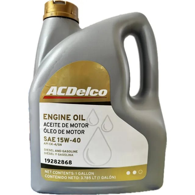 Aceite 15w-40 Acdelco Para Carro/camioneta Diesel Gasolina