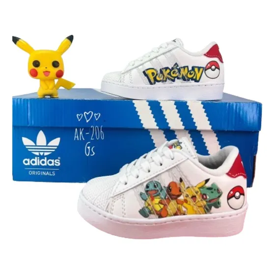 Zapato Deportivo De Niños Blancos Colombianos 