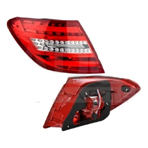 Calavera Mercedes Benz Clase C 2012 - 2014 Izq Con Led Xpo