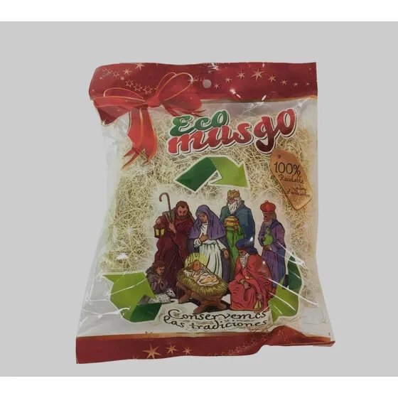Musgo Ecologico Navidad Para Pesebre 150gr