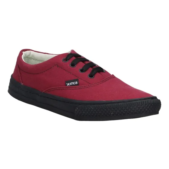 Zapatilla Uxu Bordó Negro Unisex Xinca - B279