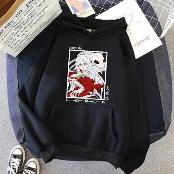 Anime Inuyasha Sudaderas Con Capucha Kawaii Inuyasha Convers