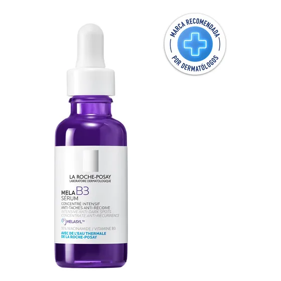 Sérum Concentrado Mela B3 La Roche-Posay Antimanchas 30ml con Melasyl y 10% Niacinamida Previene la Reaparición