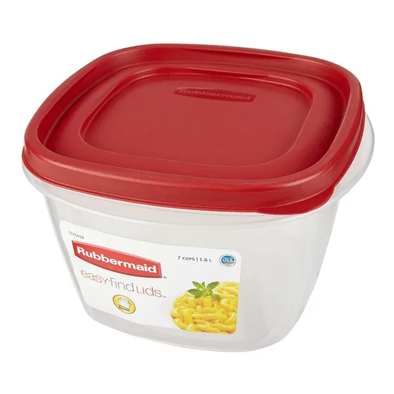 3 Contenedores Rubbermaid Easy Find Lids 1.7lts Original Usa