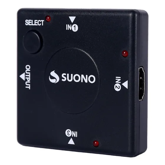 Adaptador Hdmi Switch 1 Salida 3 Entradas Tv