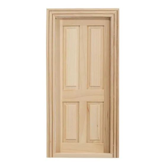 Puertas De Casa De Muñecas, Marco De Puerta De Madera ...
