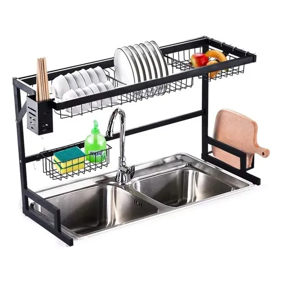 Escurridor Platero Estante Secar Platos Hogar Cocina 85cm