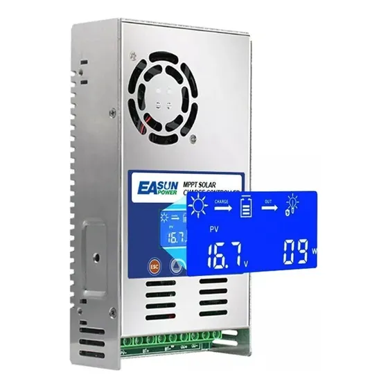 Controlador De Carga Solar Lcd Mppt 60a 12v/24v/48v 180voc Gris