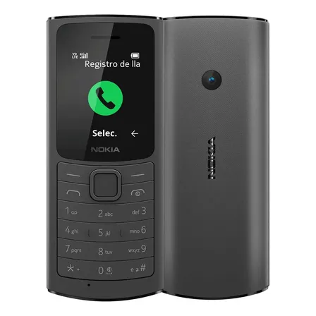 Nokia 110 4g Dual Sim 128 Mb Preto 48 Mb Ram