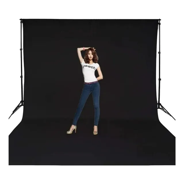 GAINVANE fondo pantalla verde chroma key efectos especiales 1.5x 3m color negro