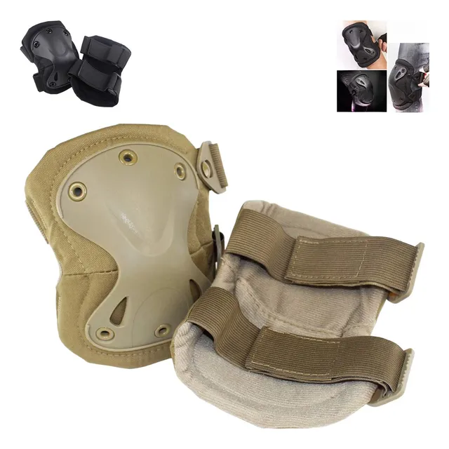 Kit Rodilleras Tácticas Militares Para Bicicleta Deportivas