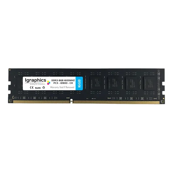 Memória Ram 8gb Ddr3 1600mhz Pc3-12800-cl11 Nota Fiscal
