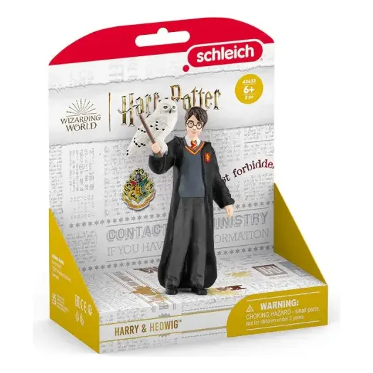 Harry Potter Figura Coleccionable + Lechuza Schleich Trex