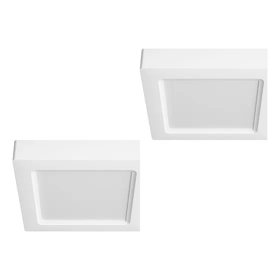 Par De Lámparas De Techo 13w 6000k Blanco Dimeables Magg