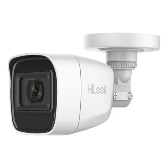 Cámara Bullet C/ Audio 1080p 2mp Ip66 Micrófono 2.8mm Hilook