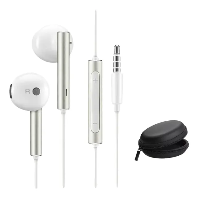 Audífonos Manos Libres Huawei Am116 Originales Entrada 3.5m