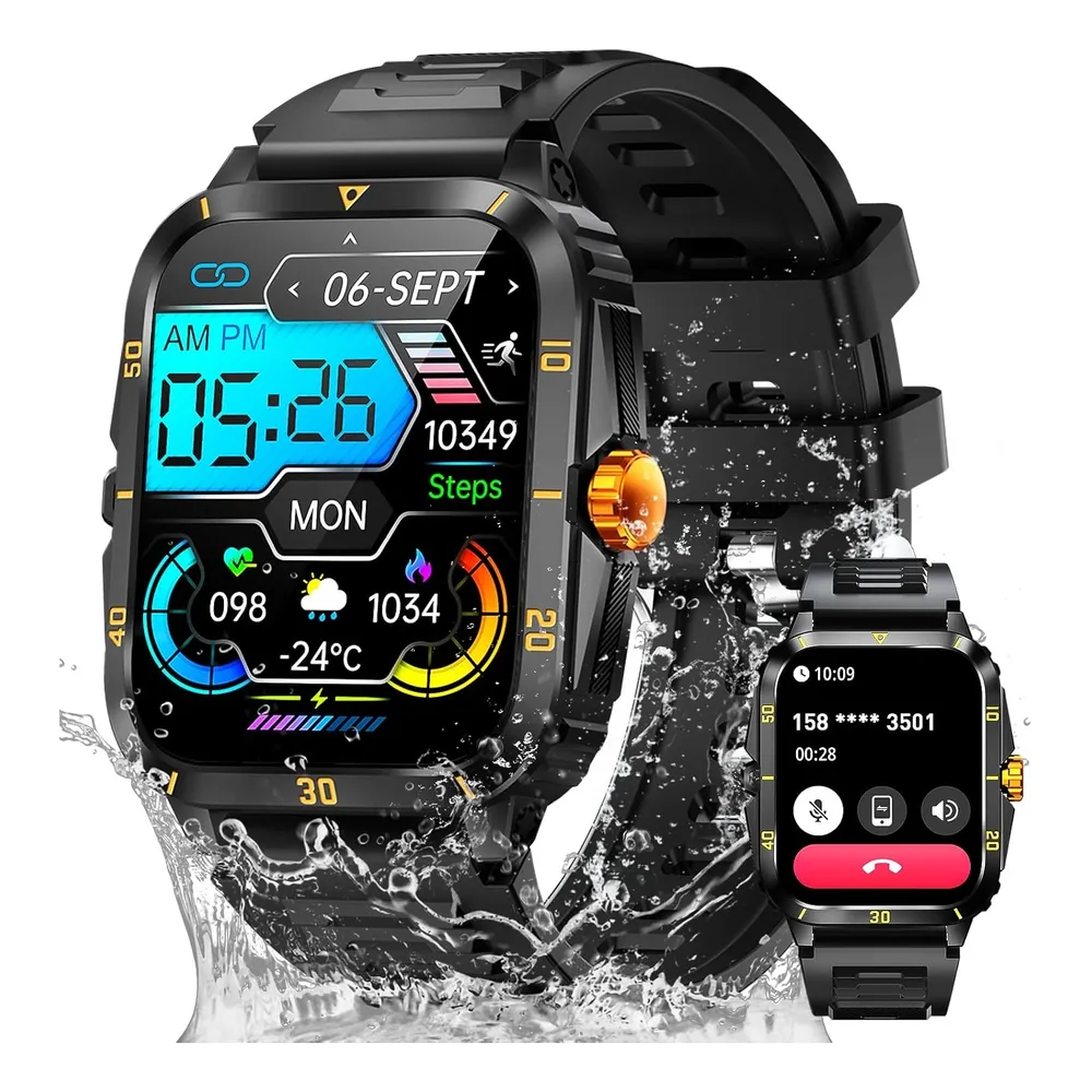Hx Reloj Inteligente Smart Watch Hombre Resitente Al Agua 5