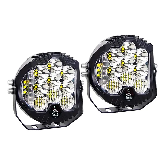 Par Faro Force Iron 7 PuLG Neblinero 180w 12/36v Auto Camion
