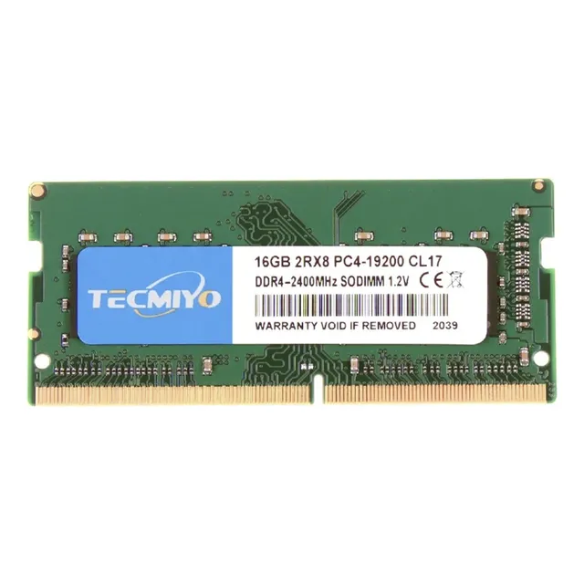 Memoria RAM DDR4 16 GB 2400mhz Tecmiyo 19200 sodimm Gamer