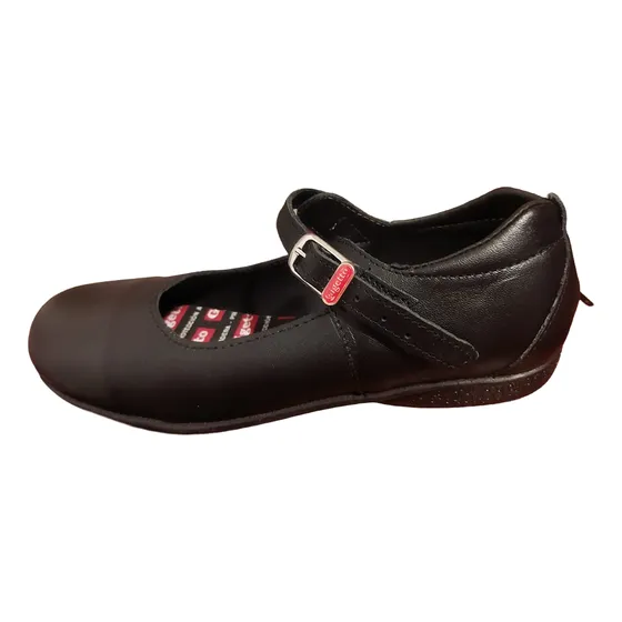 Zapatos Escolares Gigetto Niña Negros Talla 37 De Cuero
