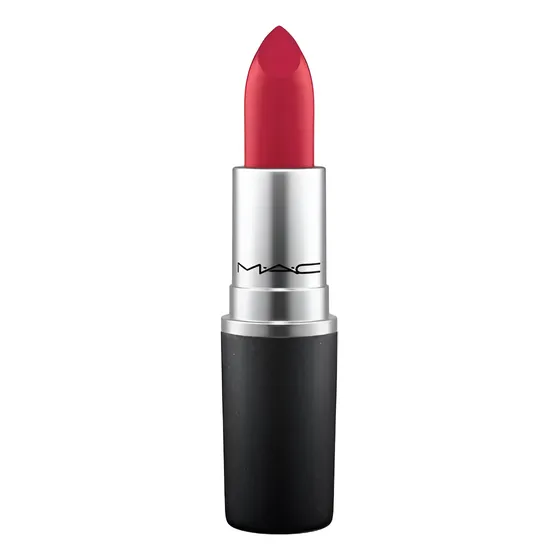 Labial Mac Matte Lipstick Ruby Woo Retro Acabado Mate