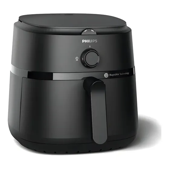 Freidora De Aire Philips Airfryer 1000 Na130-00 6.2l Negra Color Negro