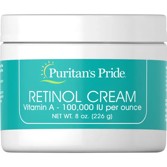 Crema De Retinol Vitamina A 100000 Iu 227 Gramos 8 Oz