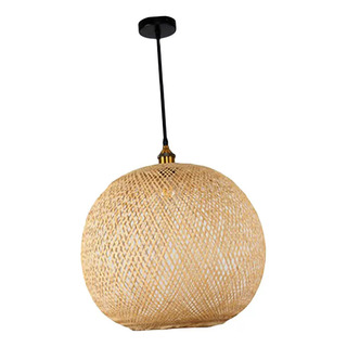 Lámpara Colgante Creativa De Bambú Tejida De Mimbre Para Lámpara Colgante Creativa De Bambú Tejida De Mimbre Para
