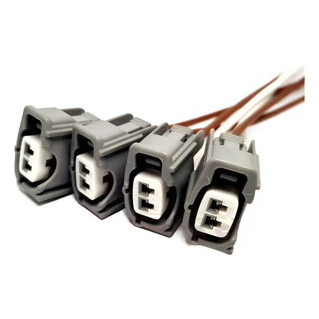 04x Plug Conector Bico Injetor Denso L200 Triton 3.2 3.5