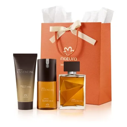 Presente Kit Natura Essencial Clássico Tradicional Masculino Original