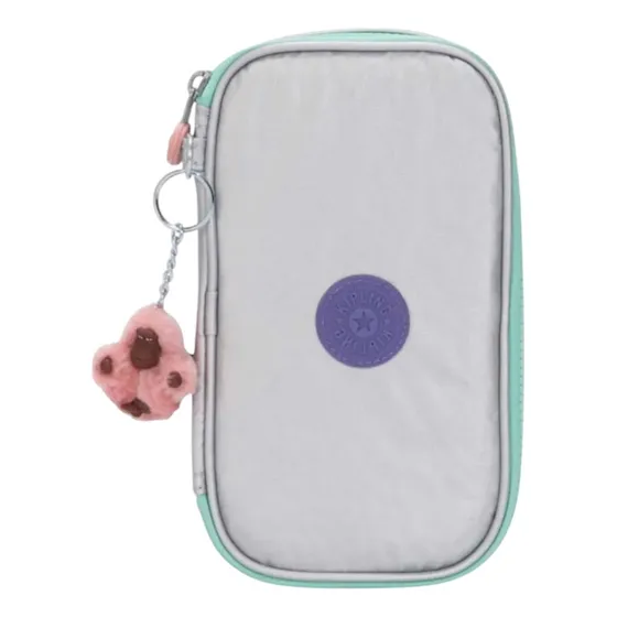 Estuche 50 Pens Kipling Original Plateado Polished Gr Bl