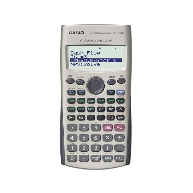 Calculadora Financiera Casio Fc 100v