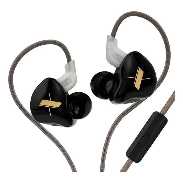 Kz Edx Audífonos Dinámicos Hifi - Con Micrófono + Estuche