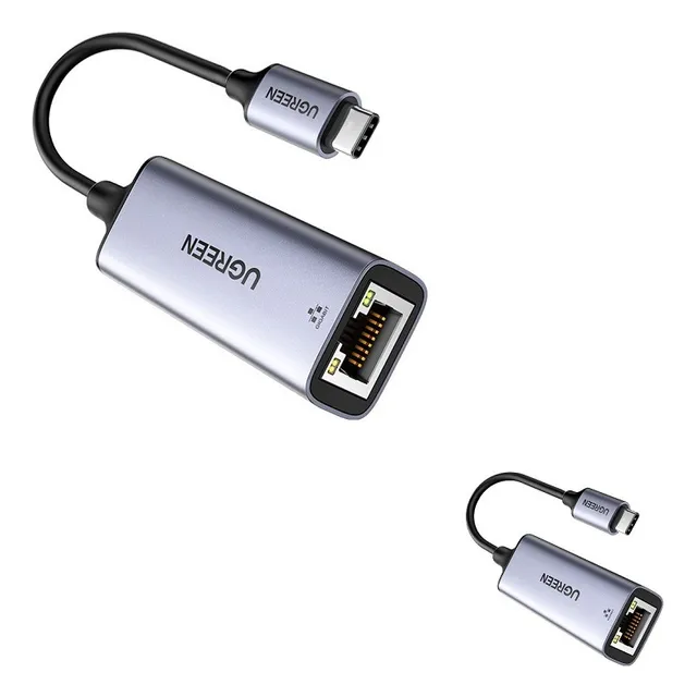 Adaptador Red Usb-c Rj45 Original 1000mbps Gigabit Aluminio 