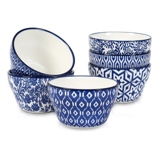 Vasos De Cerámica Para Caldo De 8 Oz, Cuencos Pequeños De 4 Vasos De Cerámica Para Caldo De 8 Oz, Cuencos Pequeños De 4