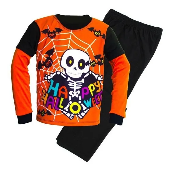 Pijama De Halloween Para Niños 