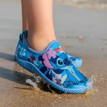 Tênis Sapatilha Aquática Infantil Bebê Personagem Macia Leve