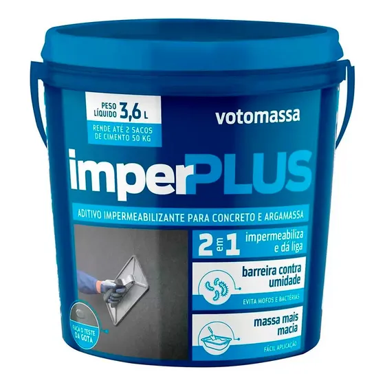 Aditivo Impermeabilizante Votorantim Imperplus 3,6l