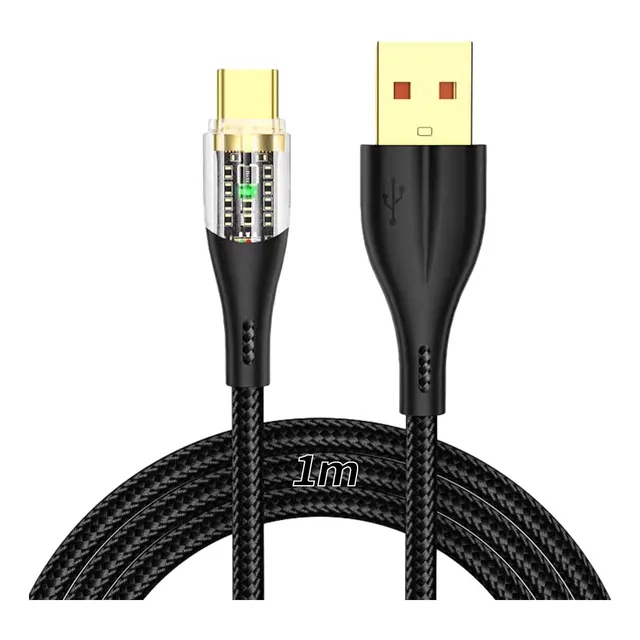 Cable Cargador Usb A A Tipo C De Carga Rápida De 6 A