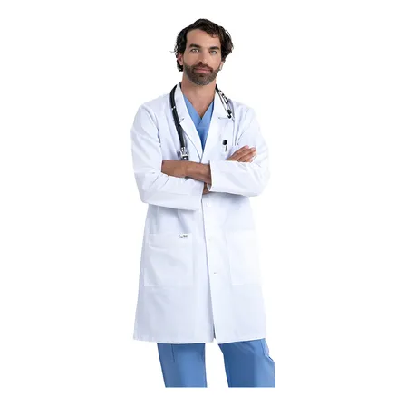 Delantal De Laboratorio Hombre Polar Bear Uniformes Clínicos