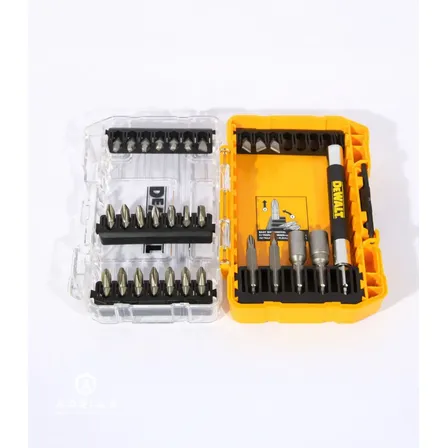 Jogo De Bits Com Maleta Dewalt, Modelo Dw2162, Ideal Para Furadeiras E Parafusadeiras, Com 29 Peças Amarelo 12v