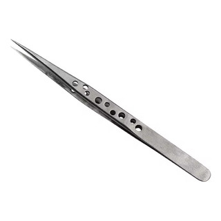 Pinza Antiestática Recta De Alta Precisión Para Electrónica Pinza Antiestática Recta De Alta Precisión Para Electrónica