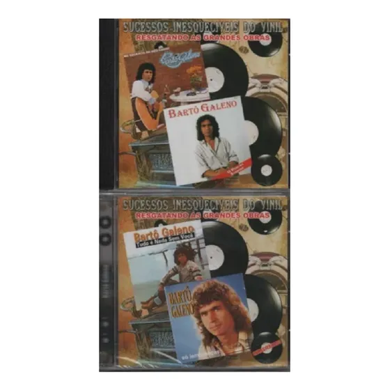 2 Cds Bartô Galeno - Sucessos Inesquecíveis Do Vinil