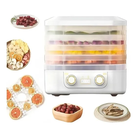 Deshidratador Alimentos 5 Capas Frutas Verduras Secador