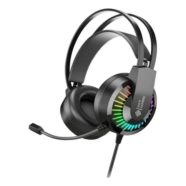 Auricular Gamer Shot Pro Series Gt68 Con Rgb 7.1 Pc Ps4 Ps5
