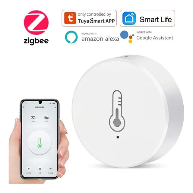 Sensor De Temperatura Y Humedad Tuya Smart Zigbee