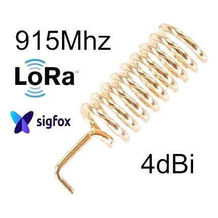 Antena Oem Spiral 915mhz 4dbi Lora Sigfox Iot C-3poem915s4