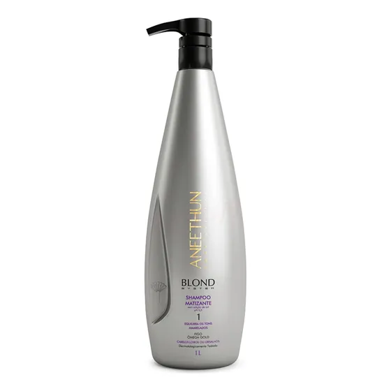 Aneethun Blond System Shampoo Matizante Litro Full
