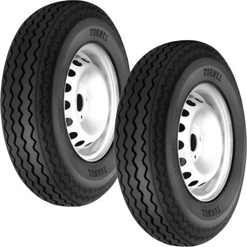 Paquete De 2 Llantas 7.00-15 Tornel T305 6 Capas Sin Camara